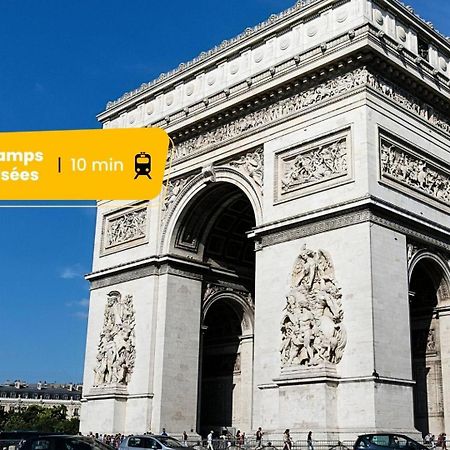 222 Suite Allenby - Superbe Appartement A Paris Exteriör bild
